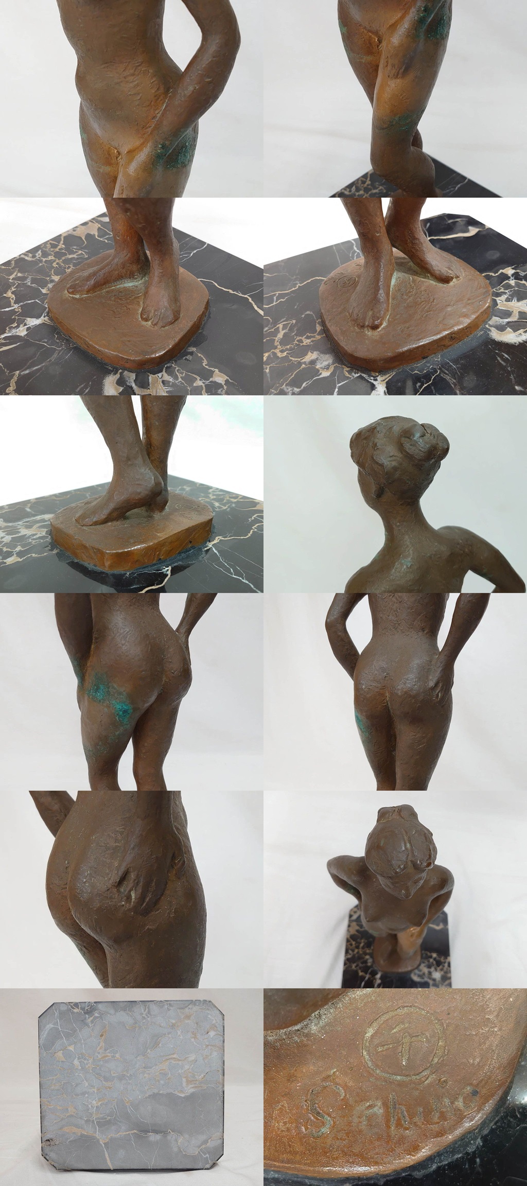 最安値新品◆◎アールヌーボー様式 ブロンズ像 風を受ける少女 女性像 女神像 高さ約96cm 銅像 ブロンズ彫刻 西洋彫刻
